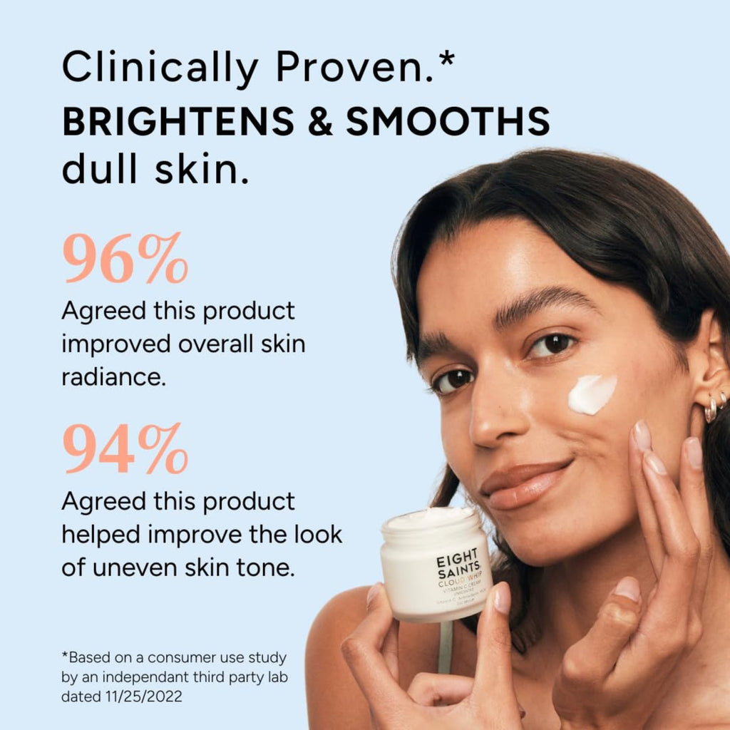 Eight Saints Skincare Cloud Whip Vitamin C Face Moisturizer