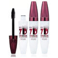 7D Waterproof Volume Mascara, Black Lengthening Thickening Softer Fuller Lashes Mascara