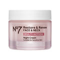 No7 Restore & Renew Multi Action Night Cream for Face & Neck -