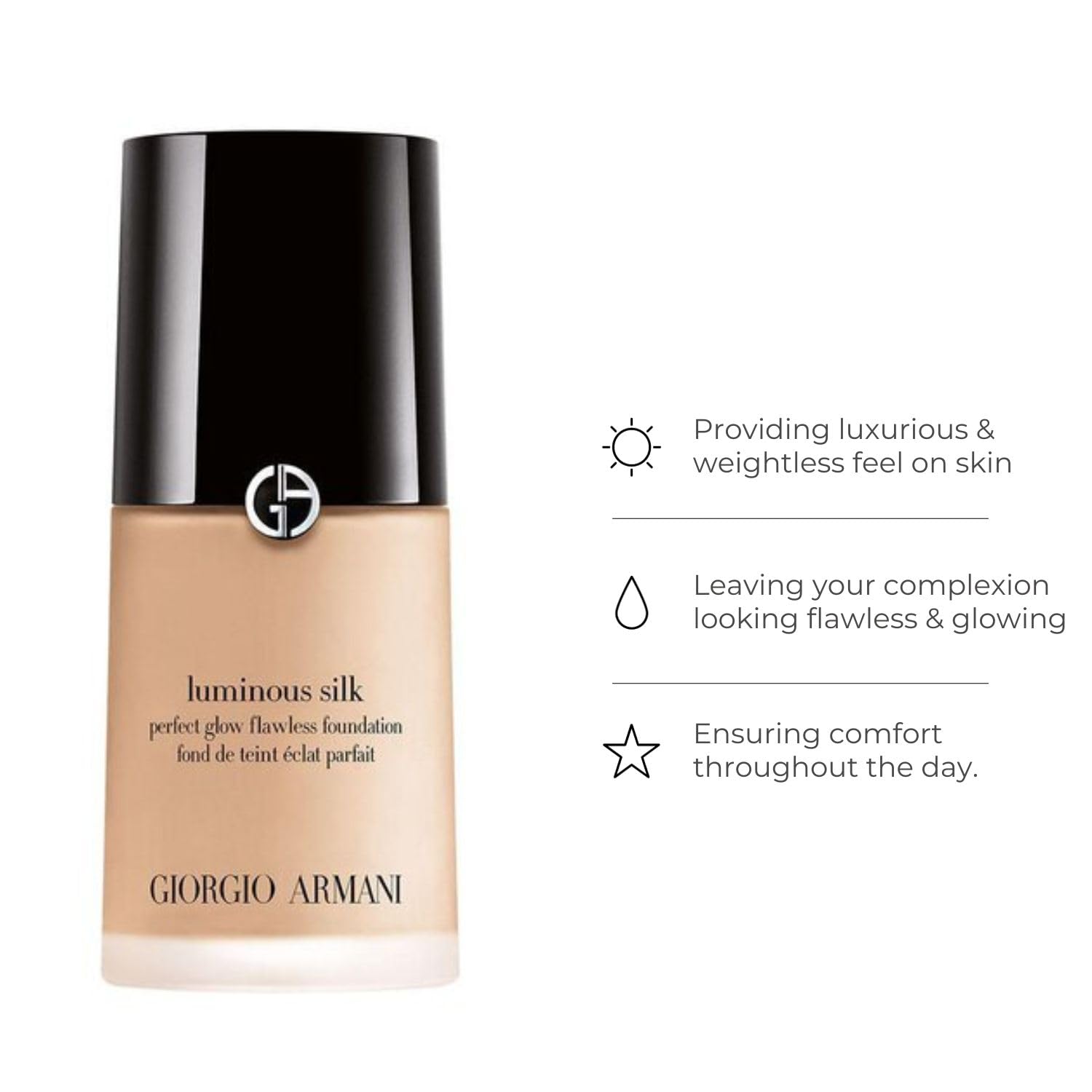 GIORGIO-ARMANI Luminous Silk Foundation 30 ml. # 3.5