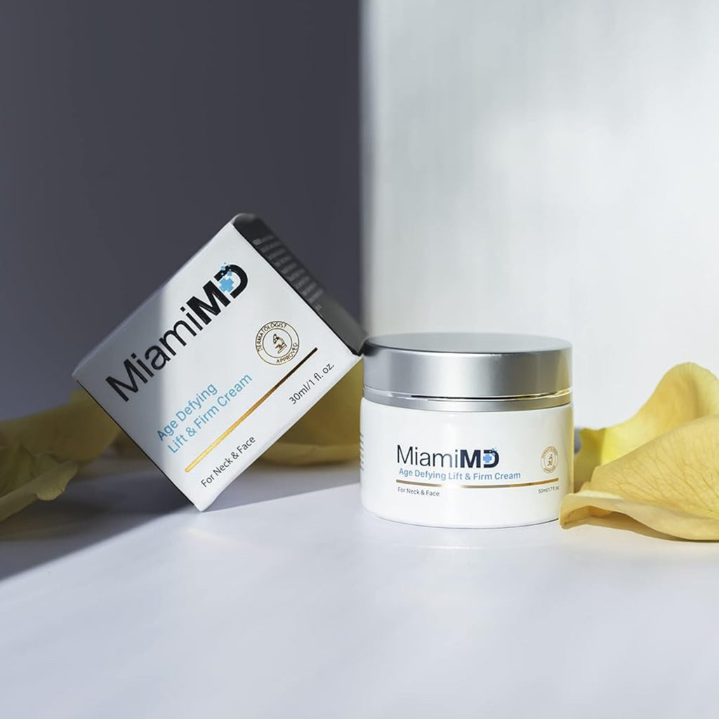 MiamiMD Age-Defying Lifting & Firming Face Cream for Women - Anti Aging, 1.7oz