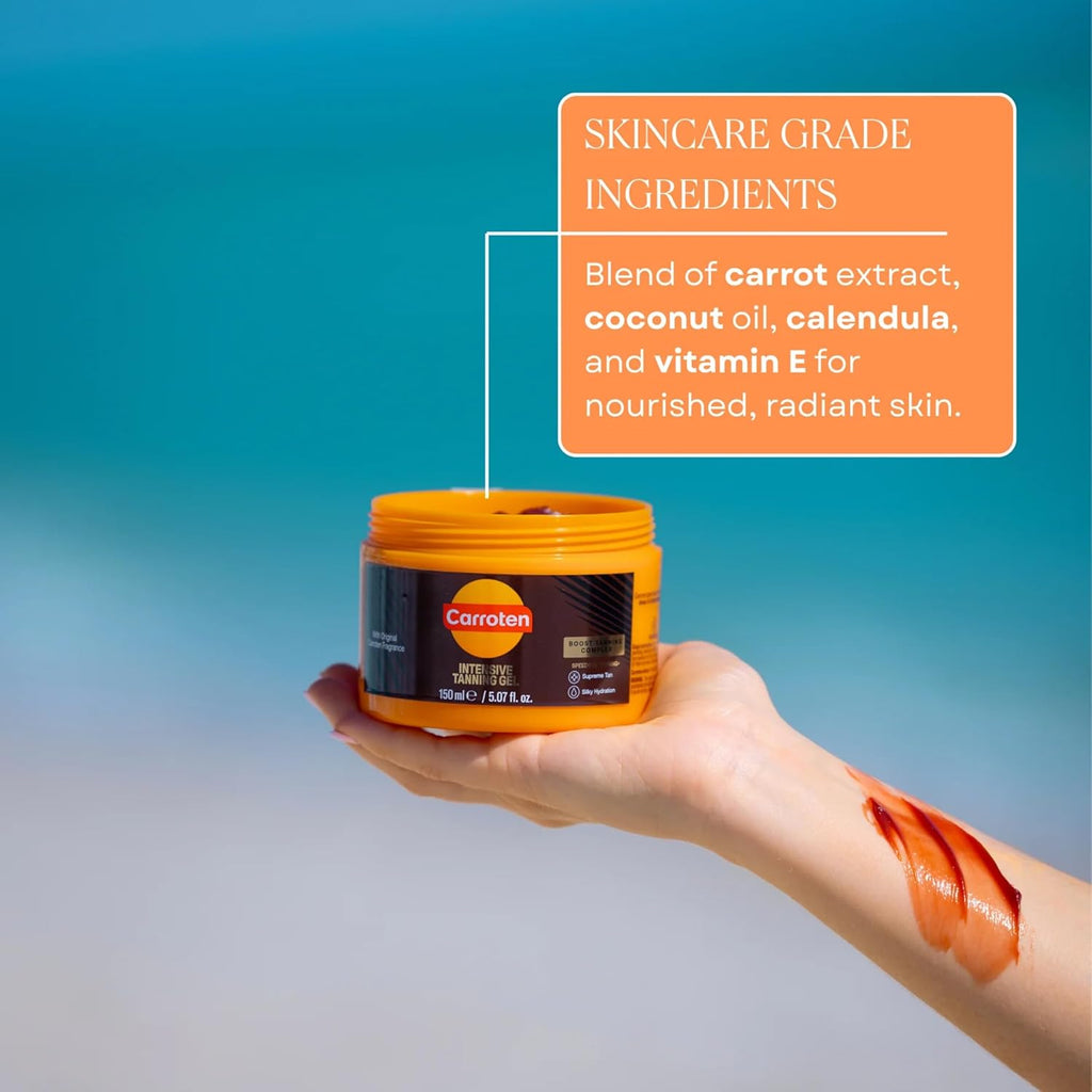 Carroten Intensive Tanning Gel Browning Tan Accelerator