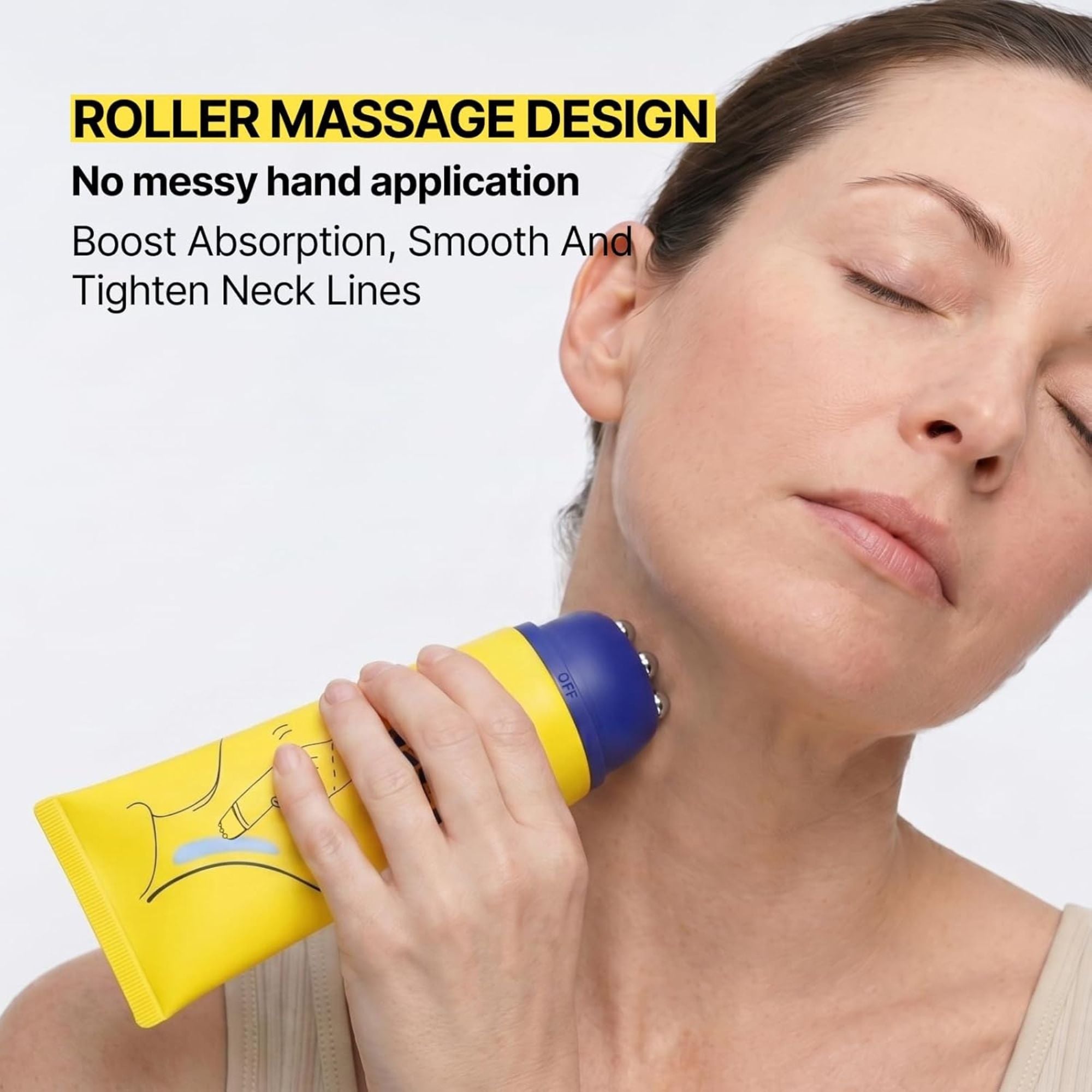 Z:SEA Firming Neck & Chest Cream with Roller, 5.29 Oz