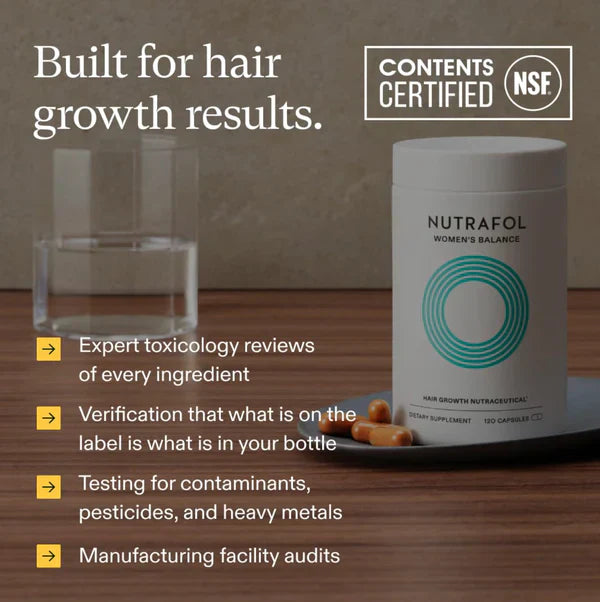 Nutrafol Women's Balance Hair Growth Supplements