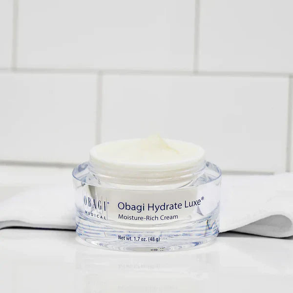 Obagi Hydrate Luxe Moisture Rich Cream – 1.7 oz / 48 g | Intense Hydration & Anti-Aging Night Cream