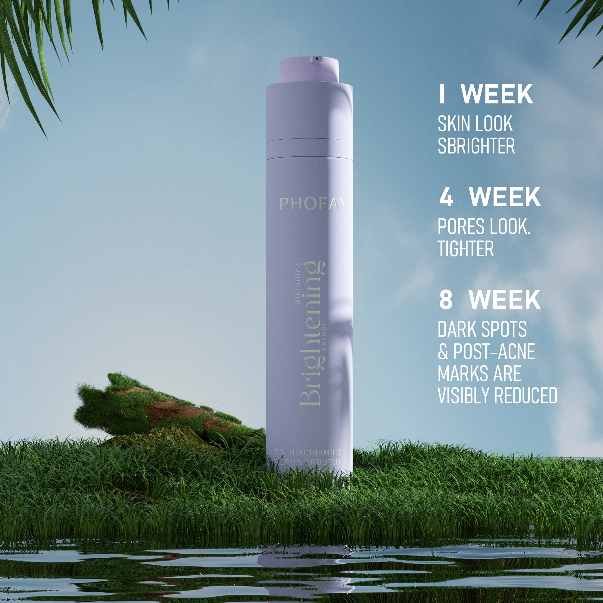 Bikini Tan Brightening Cream for Skin Tone Evening & Hydration Care
