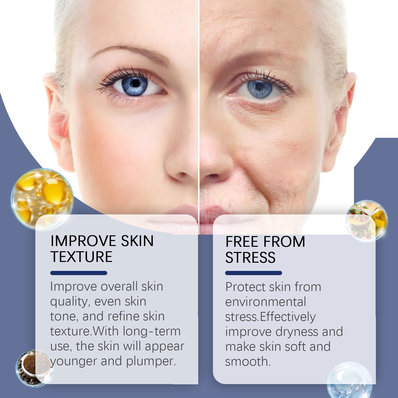 OceAura Body Cream Hydrating Firming Repair Face & Body Moisturizing Cream